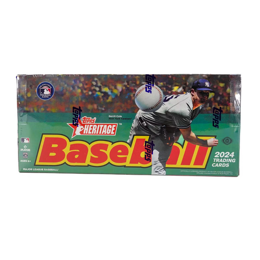 2024 Topps Heritage MLB Baseball Hobby Box / Case - Pastime Sports & Games