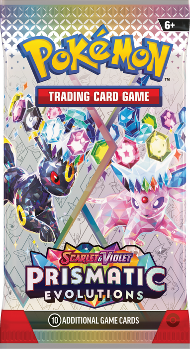 Pokemon Prismatic Evolutions Booster Pack - Pastime Sports & Games
