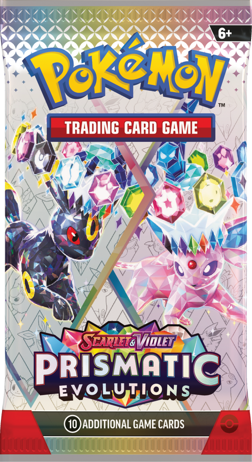 Pokemon Prismatic Evolutions Booster Pack - Pastime Sports & Games