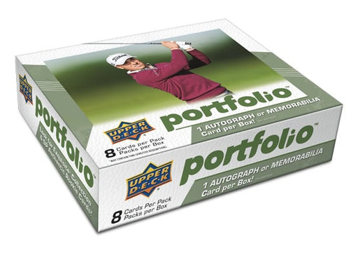 2024 Upper Deck Portfolio Golf Hobby Box / Case