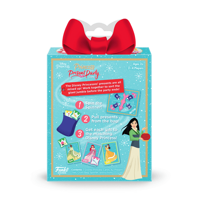 Disney Princess Present Party Card Game