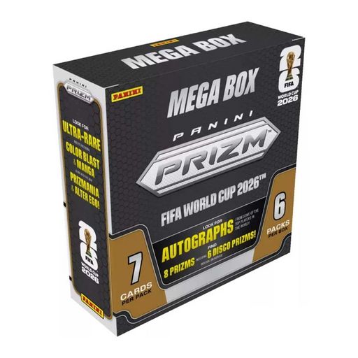 2026 Panini Prizm FIFA Club World Cup Soccer Mega Box/Case