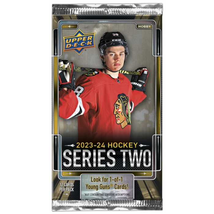 2023/24 Upper Deck Series 2 / Two NHL Hockey Hobby Box / Case