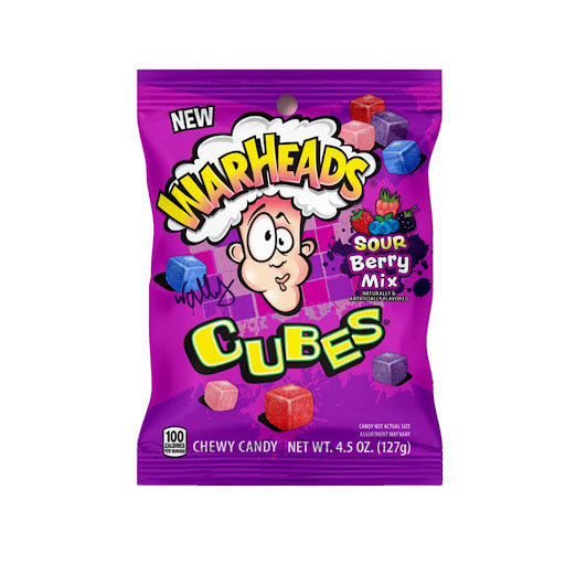 Warheads Sour Berry Mix Cubes - Pastime Sports & Games
