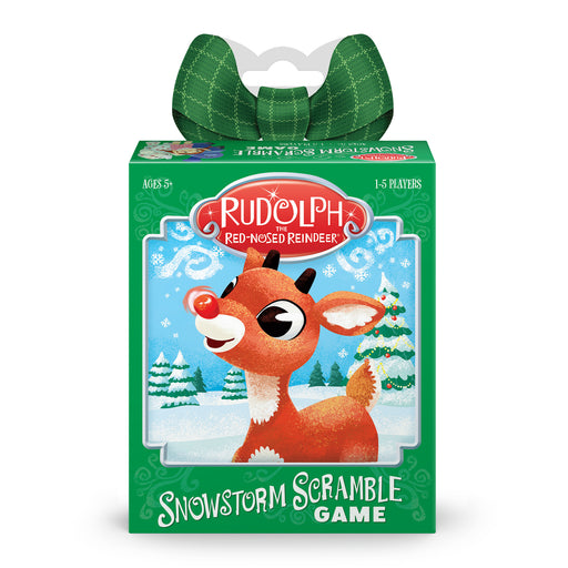 Rudolph The Red-Nosed Reindeer Snowstorm Scramble Card Game