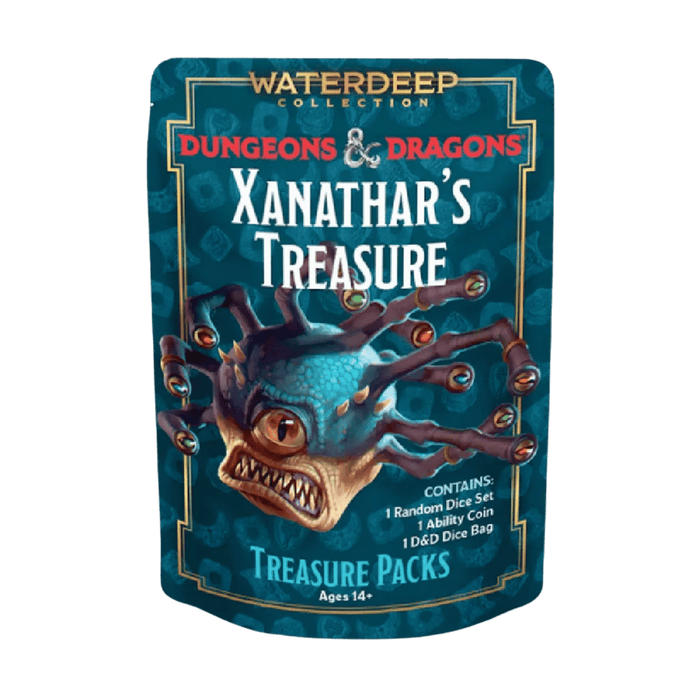 Dungeons & Dragons Xanathar's Treasure Pack Dice Sets - Pastime Sports & Games