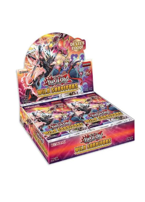 Yu-Gi-Oh! Wild Survivors Booster Pack / Box - Pastime Sports & Games