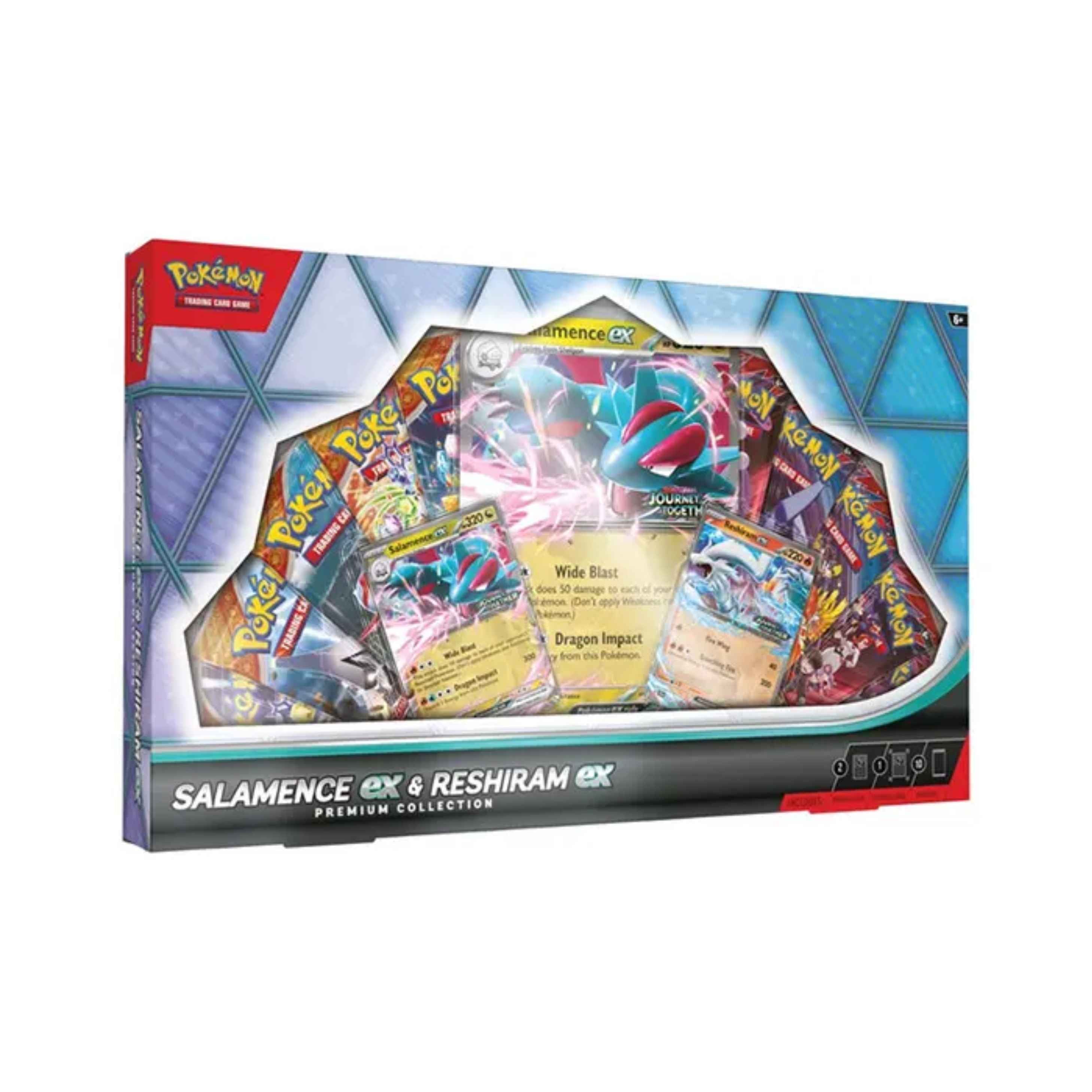 Pokemon Salamance & Reshiram ex Premium Collection Box/Case