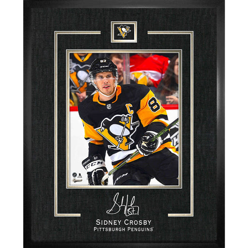 Sidney Crosby 16X20 Pittsburgh Penguins Framed Replica Signature - Pastime Sports & Games