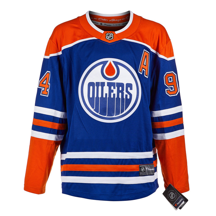 Ryan Smyth Autographed Edmonton Oilers Fanatics Jersey - Pastime Sports & Games