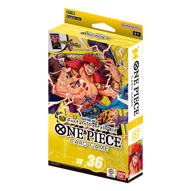 One Piece Card Game ST36 Starter Deck Eustass "Captain" Kid