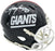 Lawrence Taylor Autographed New York Giants Blue 1980-99 Throwback Speed Mini Helmet