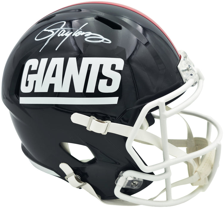Lawrence Taylor Autographed New York Giants 1980-99 Throwback Speed Replica Football Helmet