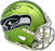 Earl Thomas III Autographed Seattle Seahawks Flash Green Speed Mini Helmet