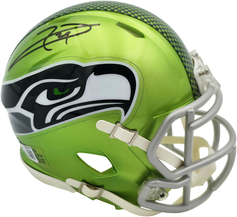 Earl Thomas III Autographed Seattle Seahawks Flash Green Speed Mini Helmet