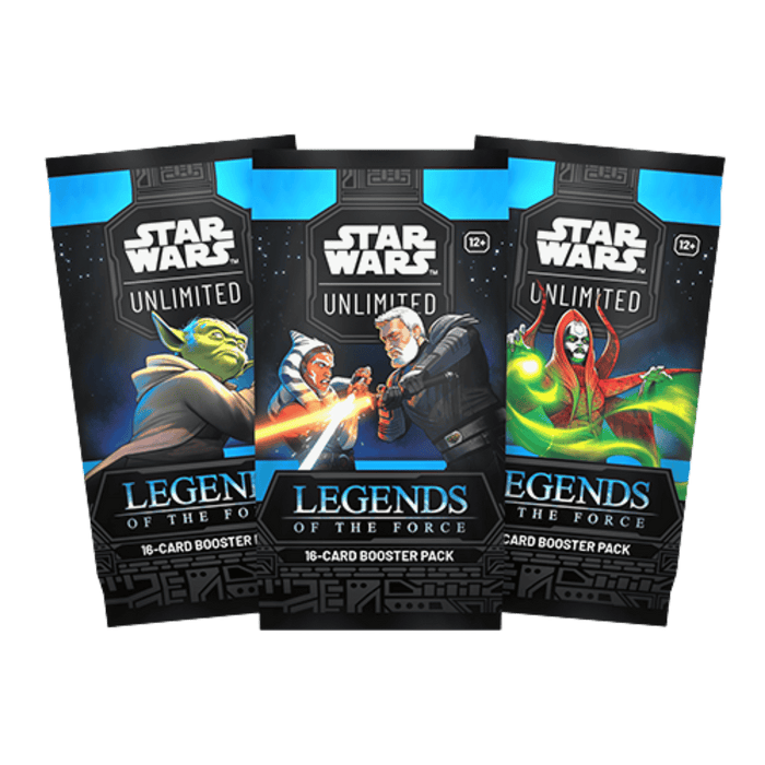 Star Wars Unlimited Legends Of The Force Booster Box/Case - Pastime Sports & Games