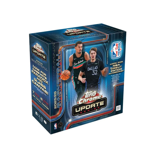 2025/26 Topps Chrome Update Series NBA Basketball Jumbo Box/Case