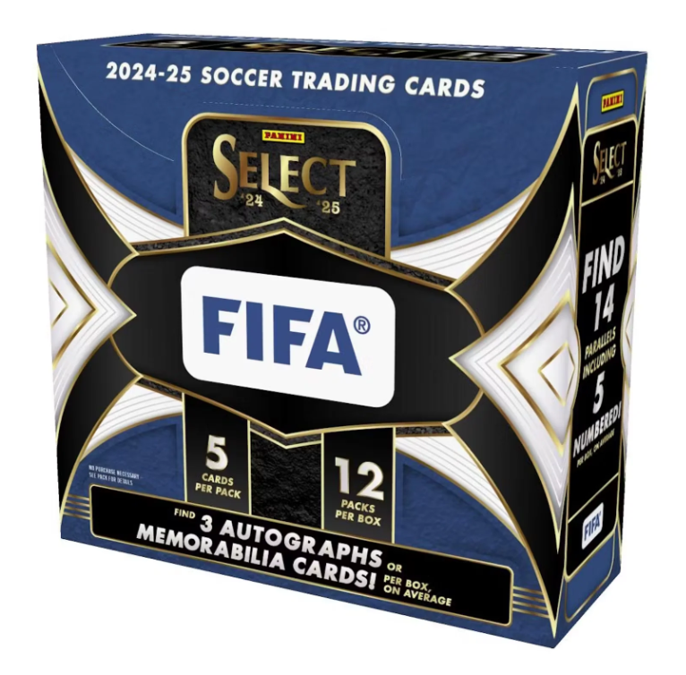 2024/25 Panini Select FIFA Soccer Hobby Box - Pastime Sports & Games