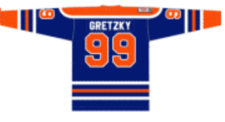 Wayne Gretzky 1979 Edmonton Oilers Royal Home Mitchell Ness Blue Line Jersey PRE ORDER Pastime Sports Games