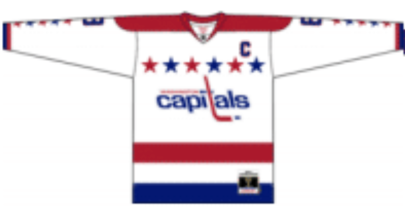 Alexander Ovechkin 2012 Washington Capitals White Away Jersey - Pastime Sports & Games