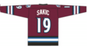 Joe Sakic 2001 Colorado Avalanche Maroon Alternate Jersey - Pastime Sports & Games