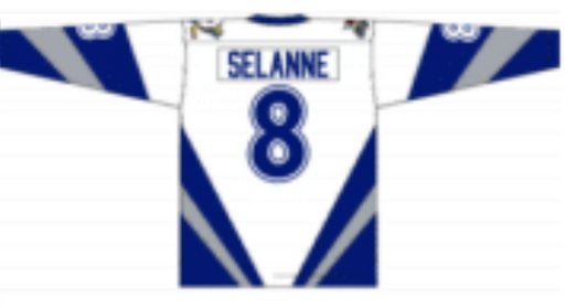 Teemu Selanne 1999 White All-Star Jersey - Pastime Sports & Games