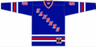 Wayne Gretzky 1996 New York Rangers Royal Home Jersey - Pastime Sports & Games