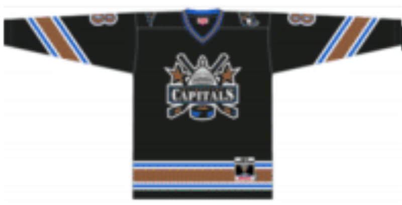 Alexander Ovechkin 2005 Washington Capitals Black Home Mitchell Ness Blue Line Jersey PRE ORDER Pastime Sports Games