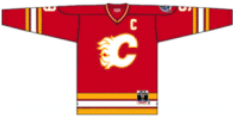 Lanny McDonald 1988 Calgary Flames Red Home Jersey - Pastime Sports & Games