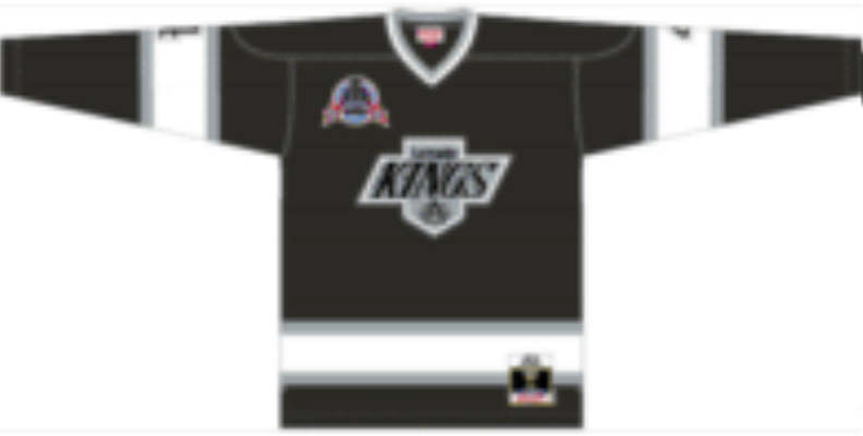 Rob Blake 1992 Los Angeles Kings Black Home Jersey - Pastime Sports & Games