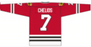 Chris Chelios 1991 Chicago Blackhawks Red Home Jersey - Pastime Sports & Games