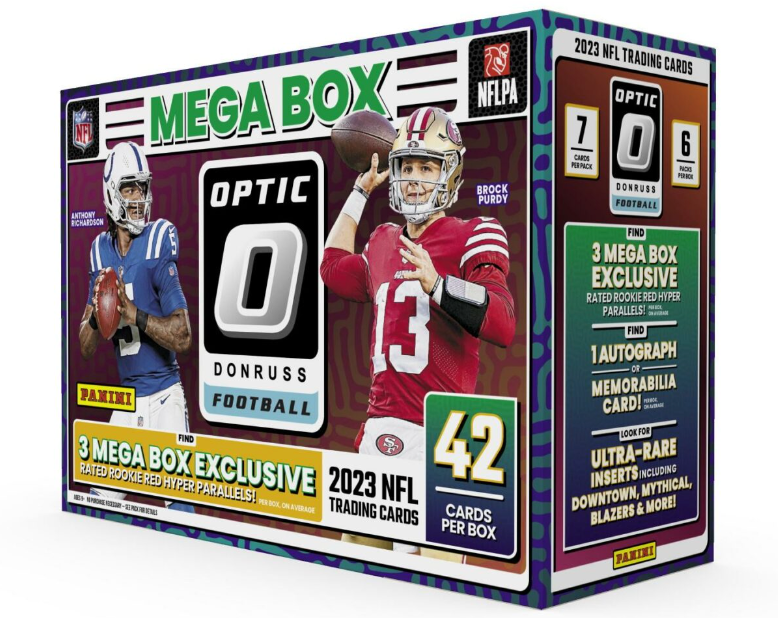 2023 Panini Donruss Optic NFL Football Mega Box