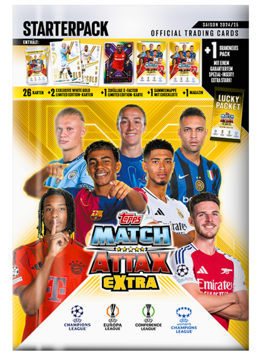 2024/25 Topps Match Attax Extra UEFA Soccer Starter Pack