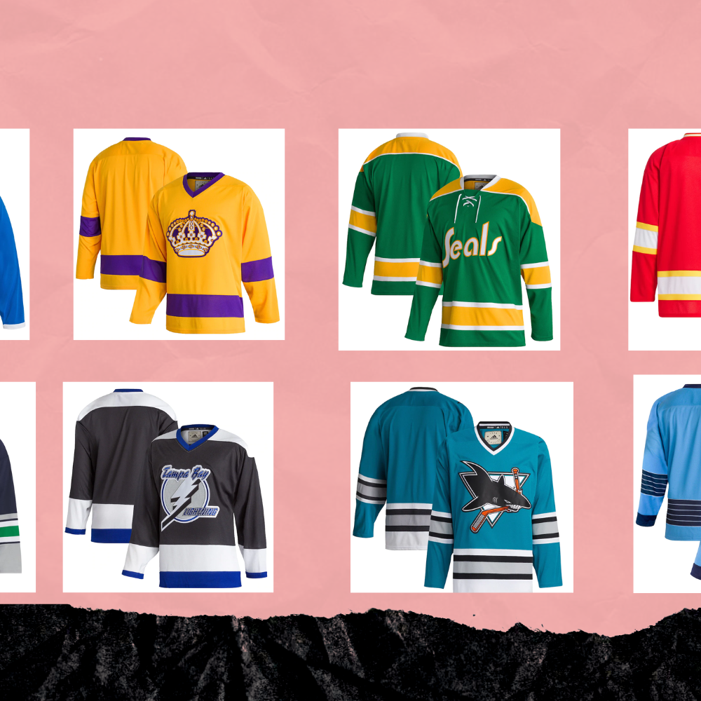 New 52 Vintage NHL Adidas Tampa Bay LIGHTNING TEAM CLASSICS JERSEY