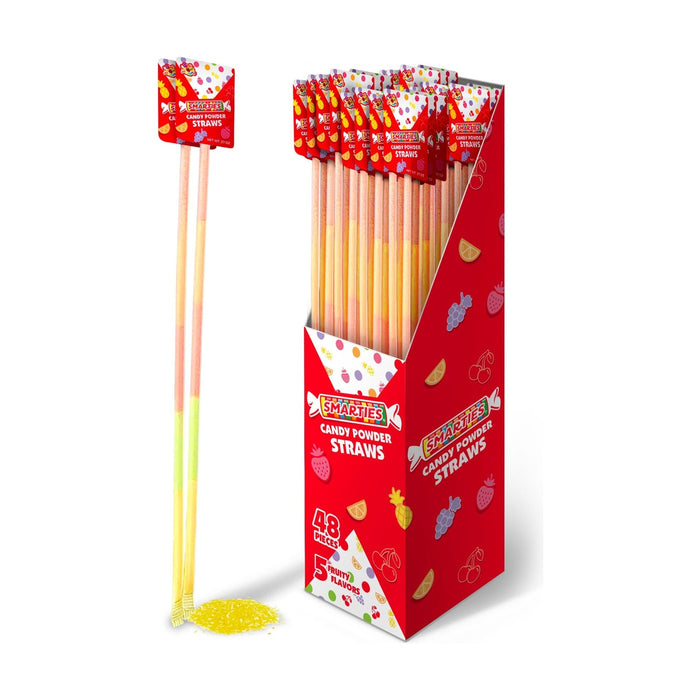 Smarties Sugar Straws