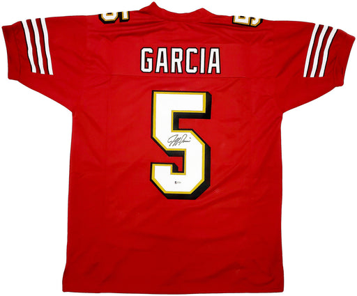 Jeff Garcia Autographed San Francisco Custom Jersey - Pastime Sports & Games