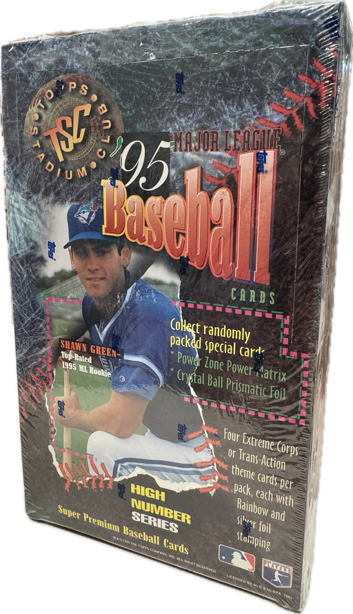 1995 Topps Stadium Club High Number Series MLB Baseball Hobby Box - Pastime Sports & Games