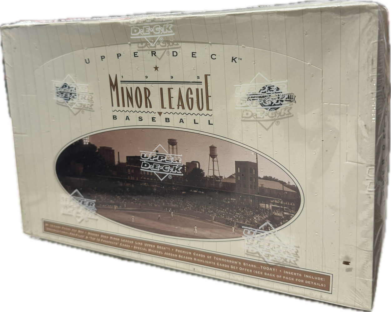 1995 Upper Deck Minor League Baseball Hobby Box - Pastime Sports & Games