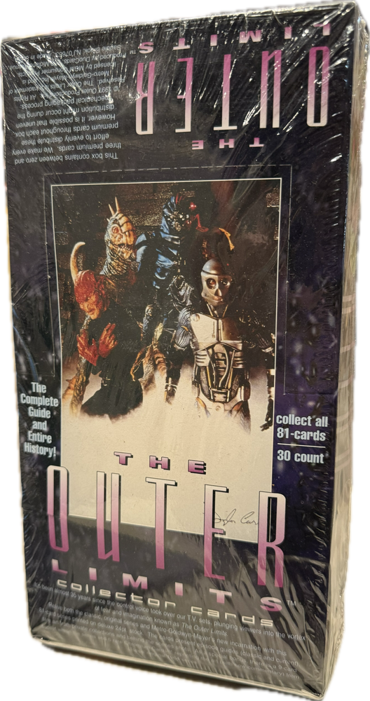 1997 The Outer Limits Collector Cards Box - Pastime Sports & Games
