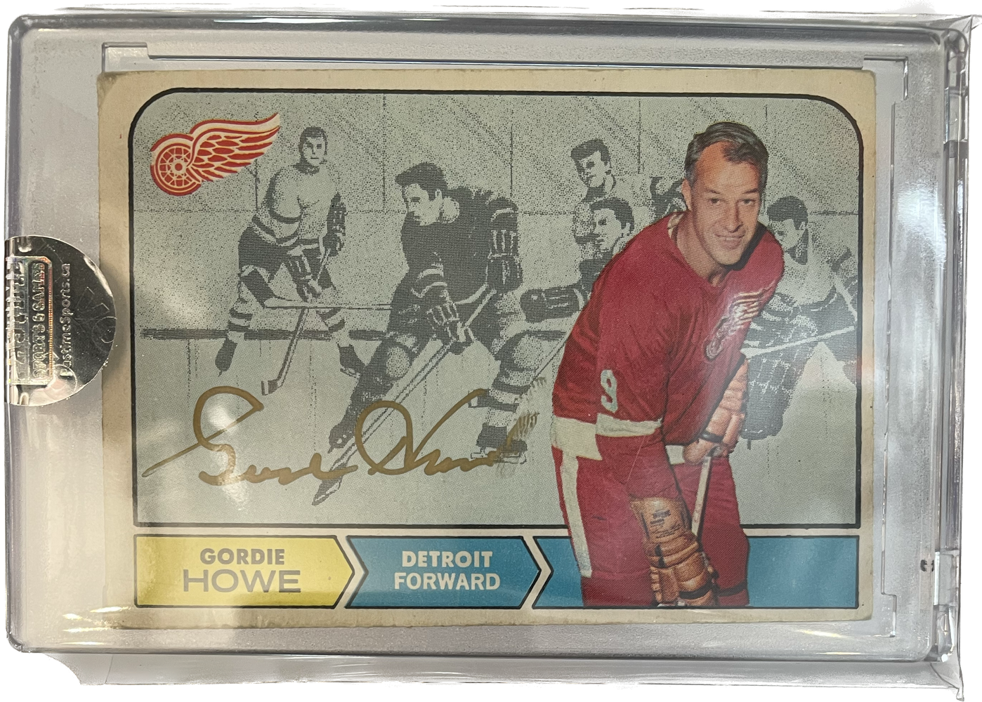 Gordie Howe Autographed 1968/69 O-Pee-Chee Hockey Card - Pastime Sports & Games