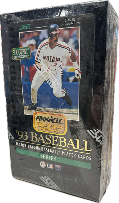 1993 Score Pinnacle Series 2 / Two MLB Baseball Super Pack Box - Pastime Sports & Games