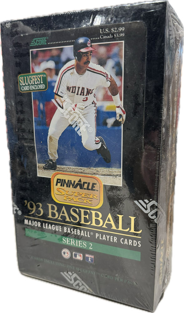 1993 Score Pinnacle Series 2 / Two MLB Baseball Super Pack Box - Pastime Sports & Games