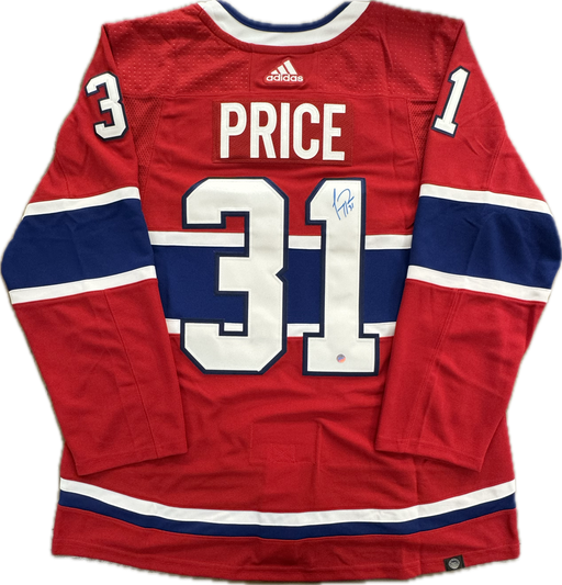 Carey Price Autographed Montreal Canadiens Home Adidas Jersey - Pastime Sports & Games
