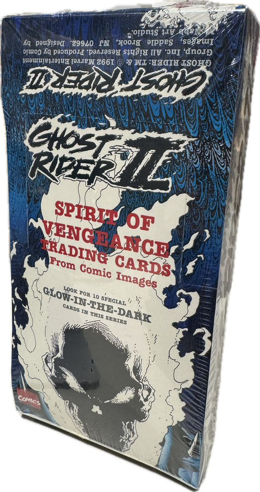 1992 Comic Images Ghost Rider II Spirit Of Vengeance Trading Cards Box - Pastime Sports & Games