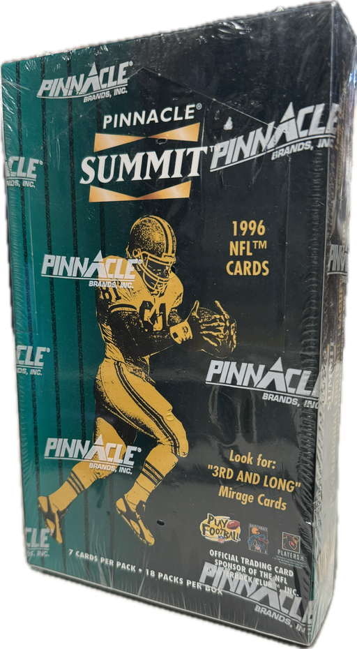 1996 Pinnacle Summit NFL Football Hobby Box - Pastime Sports & Games