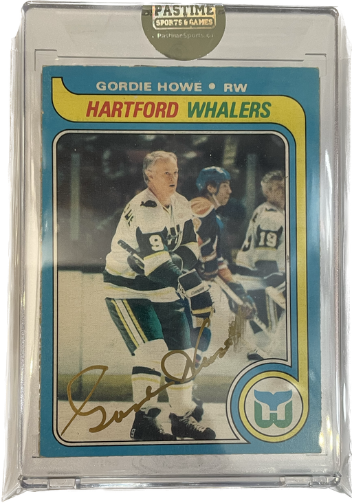 GORDIE HOWE  Hartford Whalers 1979 Away CCM Throwback NHL Hockey