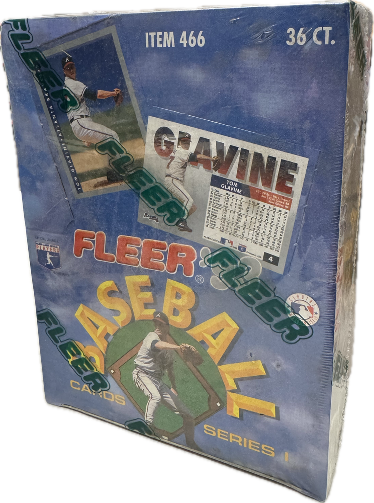 1993 Fleer Series 1 / One MLB Baseball Hobby Box - Pastime Sports & Games