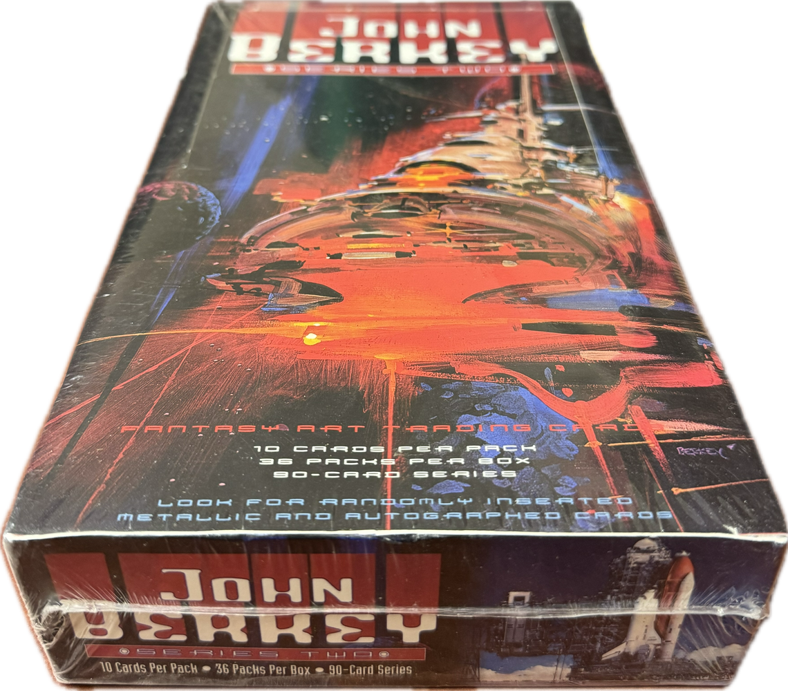 1996 John Berkey Series 2 Fantasy Art Trading Card Box - Pastime Sports & Games
