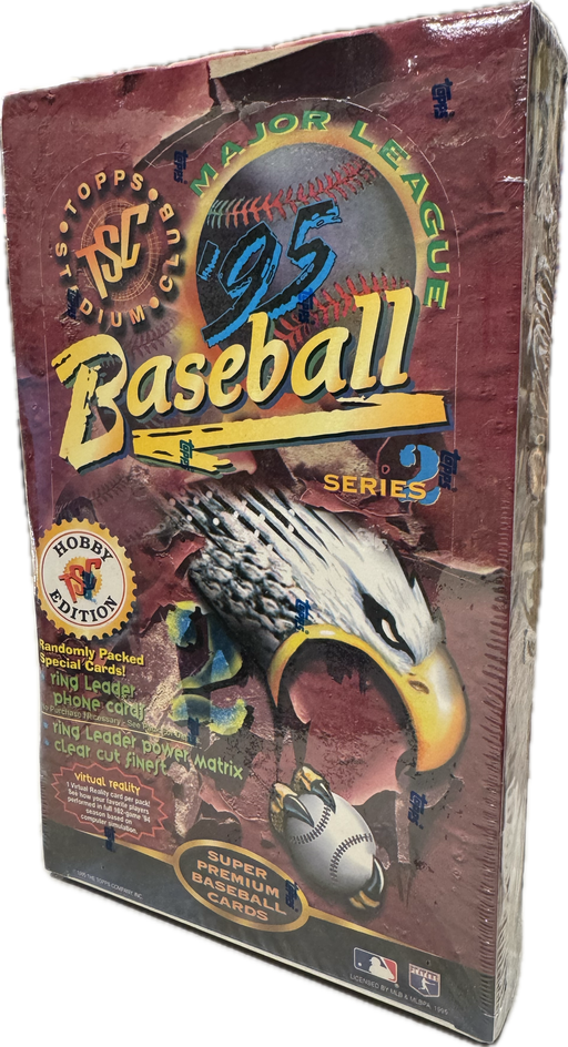 1995 Topps Stadium Club Series 2 / Two MLB Baseball Hobby Box - Pastime Sports & Games