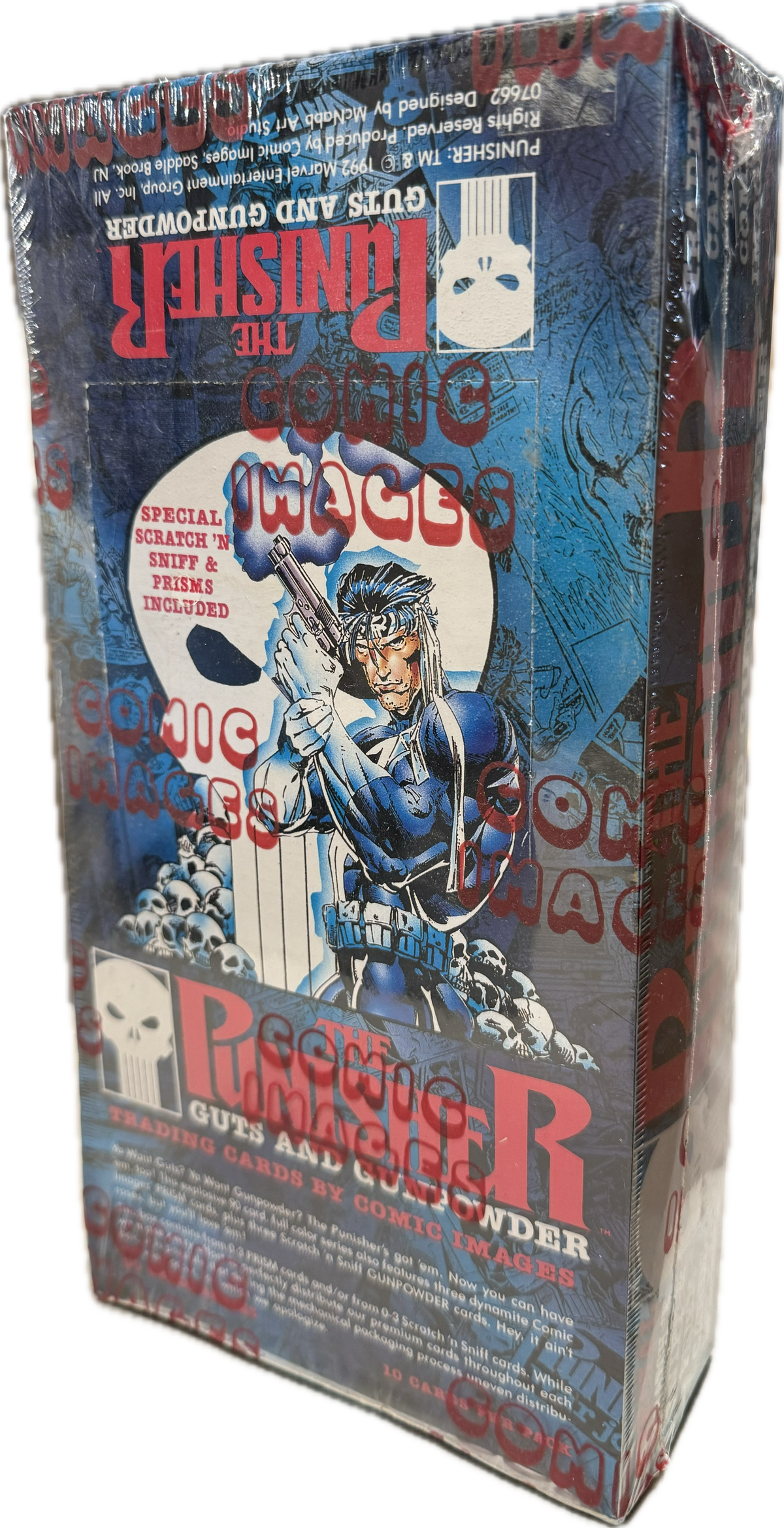 1992 Comic Images The Punisher Guts And Gunpowder Trading Cards